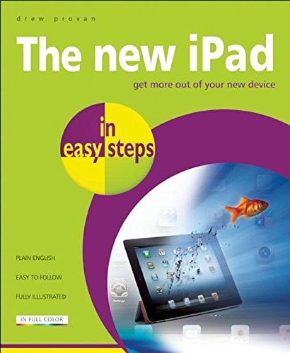 The New iPad in easy steps by Drew Provan