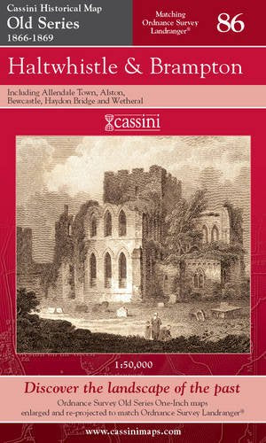 Haltwhistle and Brampton (Cassini Old Series Historical Map)