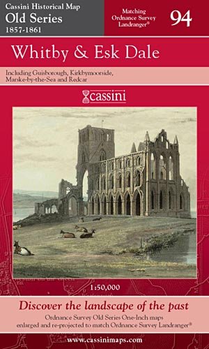 Whitby & Esk Dale (Cassini Old Series Historical Map)