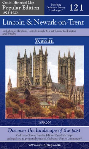Lincoln and Newark-on-Trent (Cassini Popular Edition Historical Map)