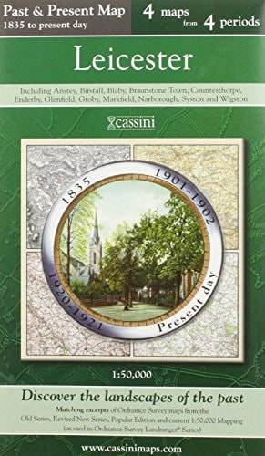 Leicester (Cassini Past and Present Map) by Francis Herbert