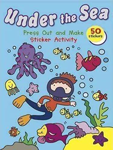 Under the Sea Press Out and Make: Sticker Activity by Gemma Cooper