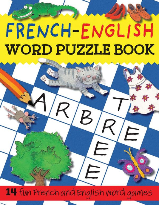 French-English Word Puzzle Book by Catherine Bruzzone
