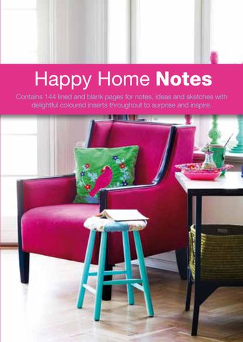 Happy Home Notes - Pink by Charlotte Hedeman Gueniau