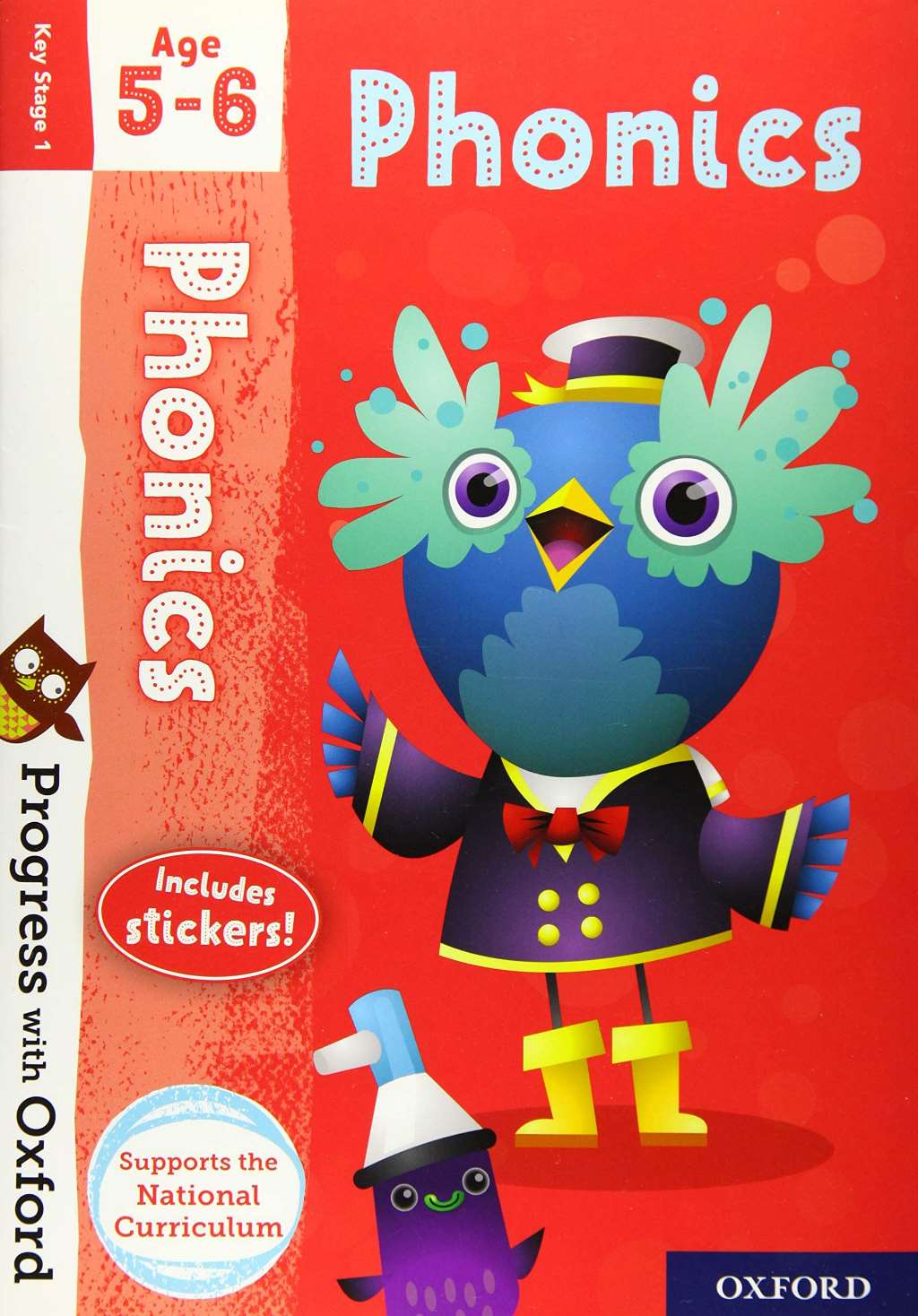 Pwo: Phonics Age 5-6 Bk/Sticker by Fiona Undrill