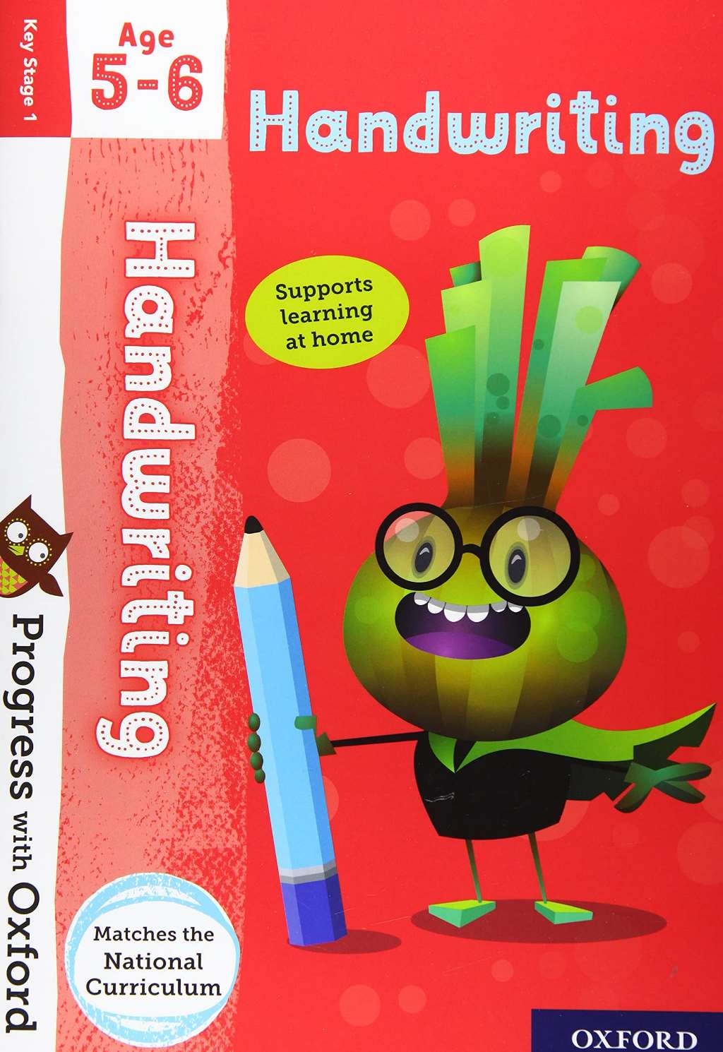 Progress with Oxford: Handwriting Age 5-6 by Fiona Tomlinson